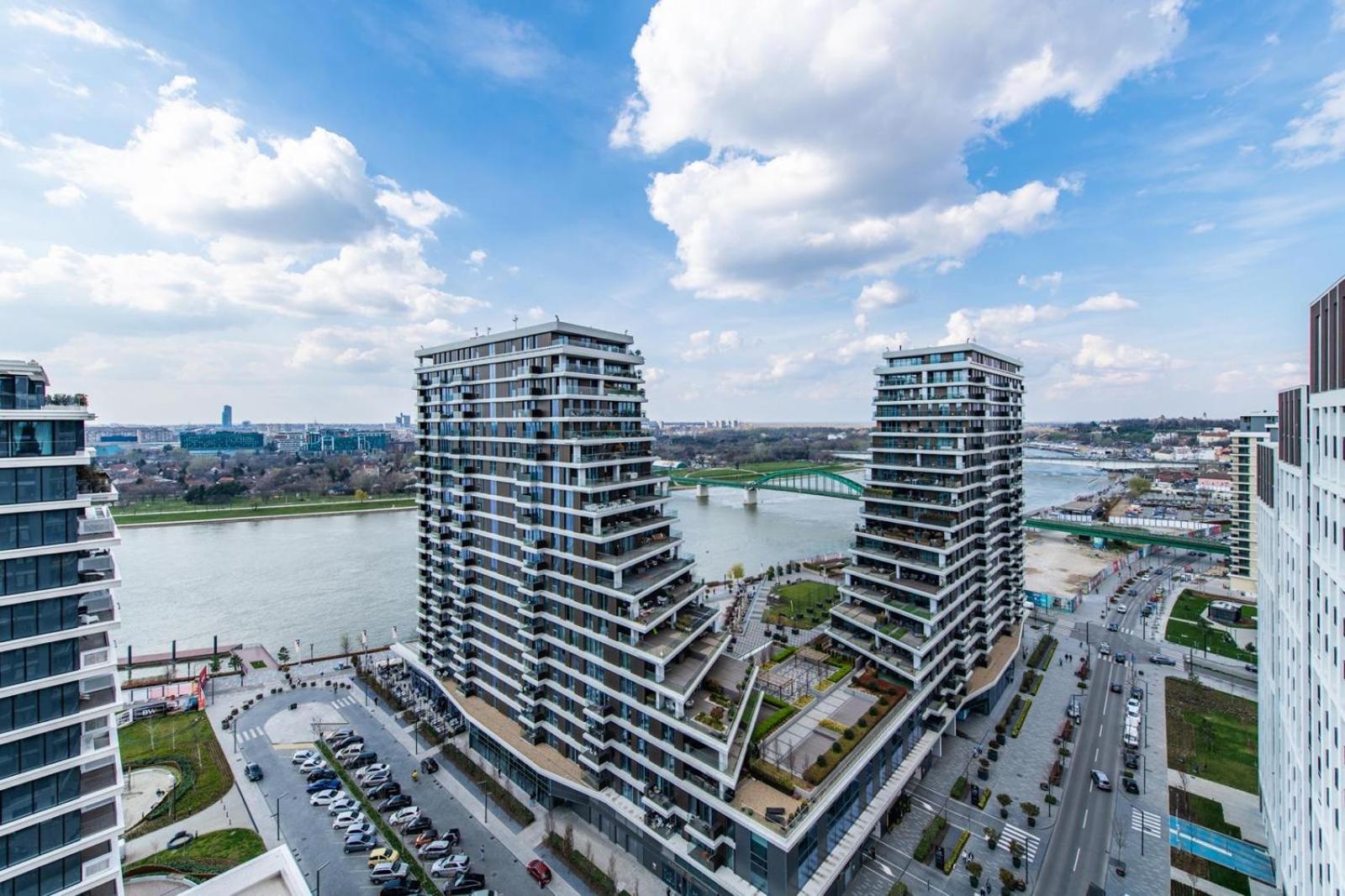 Appartamento Modern Luxury In Belgrade Waterfront With Views Esterno foto